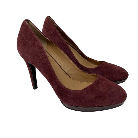 Calvin Klein Paulette Suede 3.5” Heels Size 6.5 - Picture 1 of 8